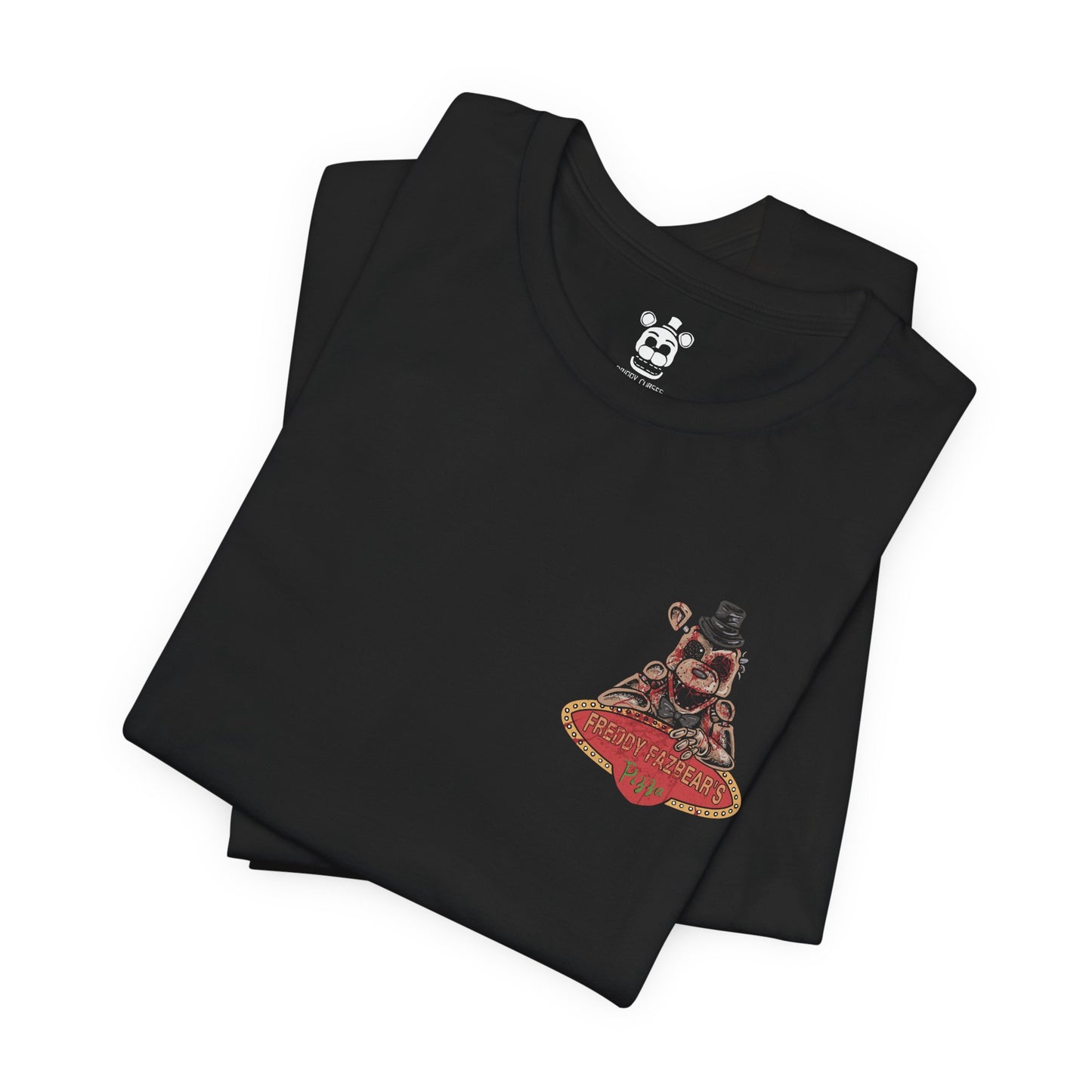 FNAF Withered Freddy Fazbear Pizzeria Double-Sided T-Shirt