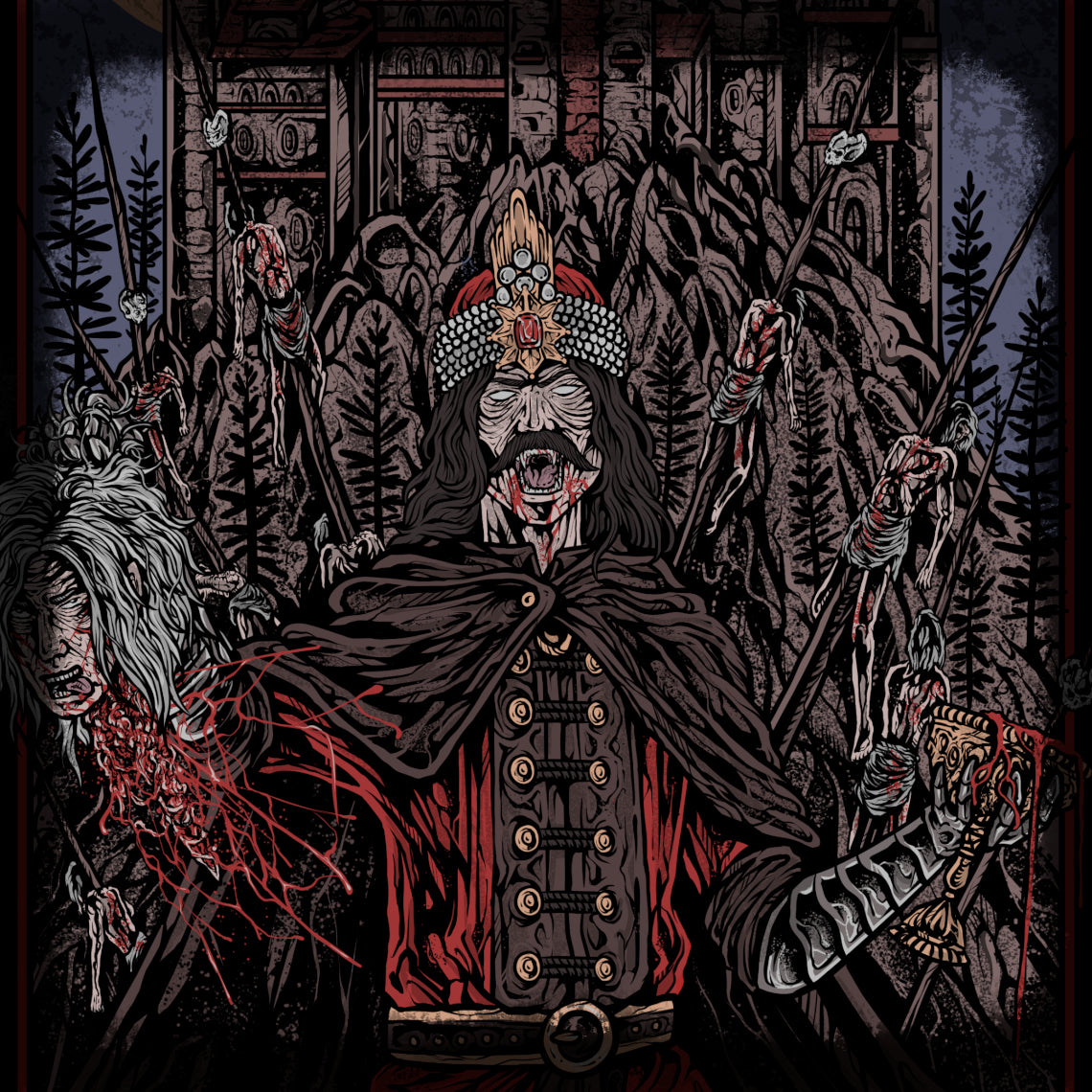 Wallpaper of Dracula Vlad the Impaler. Vlad III, known as Vlad the Impaler, ruled Wallachia with an iron fist in the 15th century. Renowned for his brutal tactics—especially impalement—he became a symbol of terror to enemies and inspiration for Bram Stoker’s Dracula. Revered in Romania as a national hero, his legacy walks the line between history and horror.