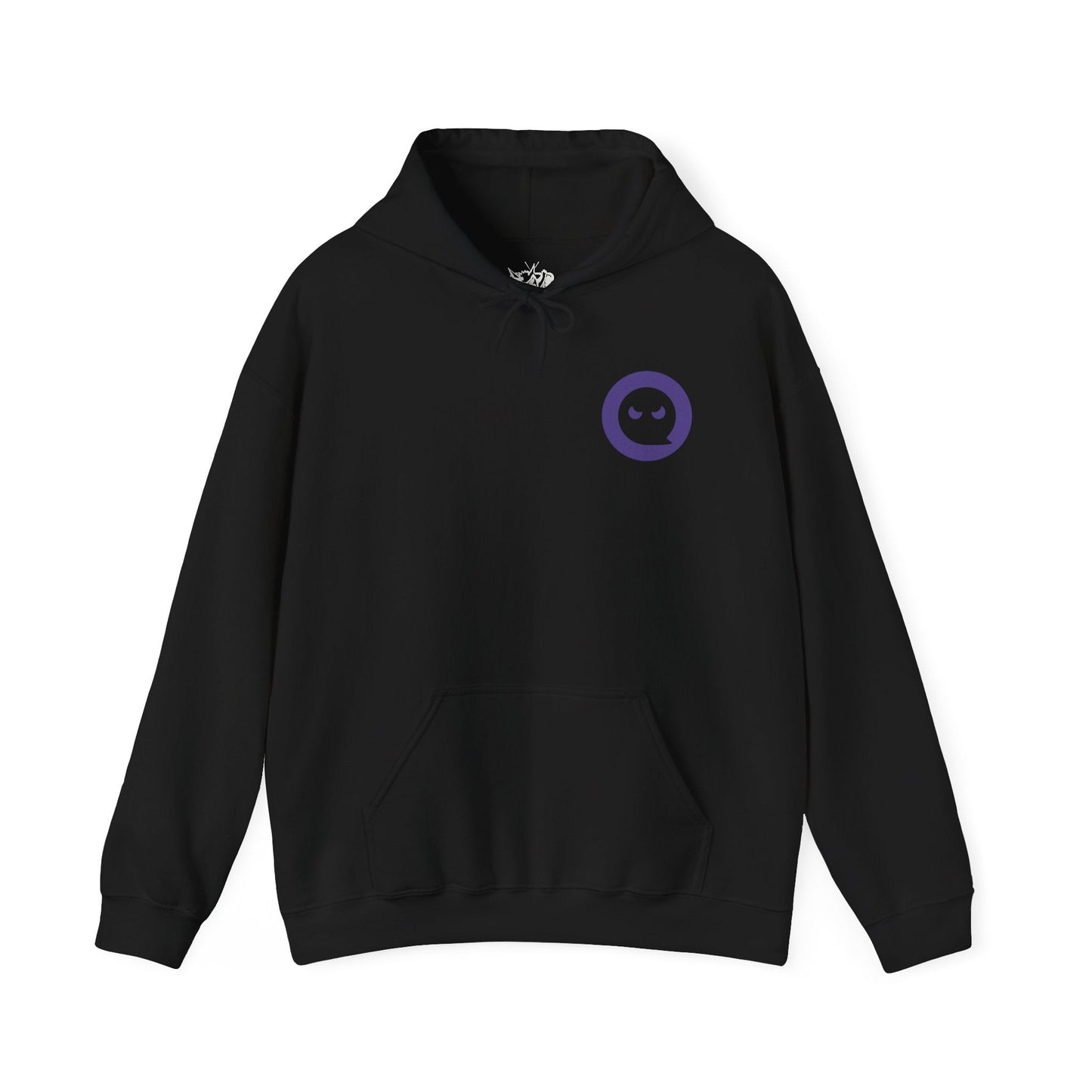 Image 4 of a Hooded Sweatshirt of a dimensional rift filled with Ghost Pokémon and drifting souls. Haunted lanterns, mysterious runes, and spectral flames illuminate the darkness as phantom figures materialize from beyond. The composition emphasizes mystery, otherworldly power, and the chilling yet captivating presence that defines Ghost-type Pokémon throughout the Pokémon universe.