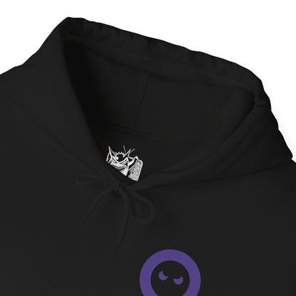 Folded Hooded Sweatshirt of a dimensional rift filled with Ghost Pokémon and drifting souls. Haunted lanterns, mysterious runes, and spectral flames illuminate the darkness as phantom figures materialize from beyond. The composition emphasizes mystery, otherworldly power, and the chilling yet captivating presence that defines Ghost-type Pokémon throughout the Pokémon universe.