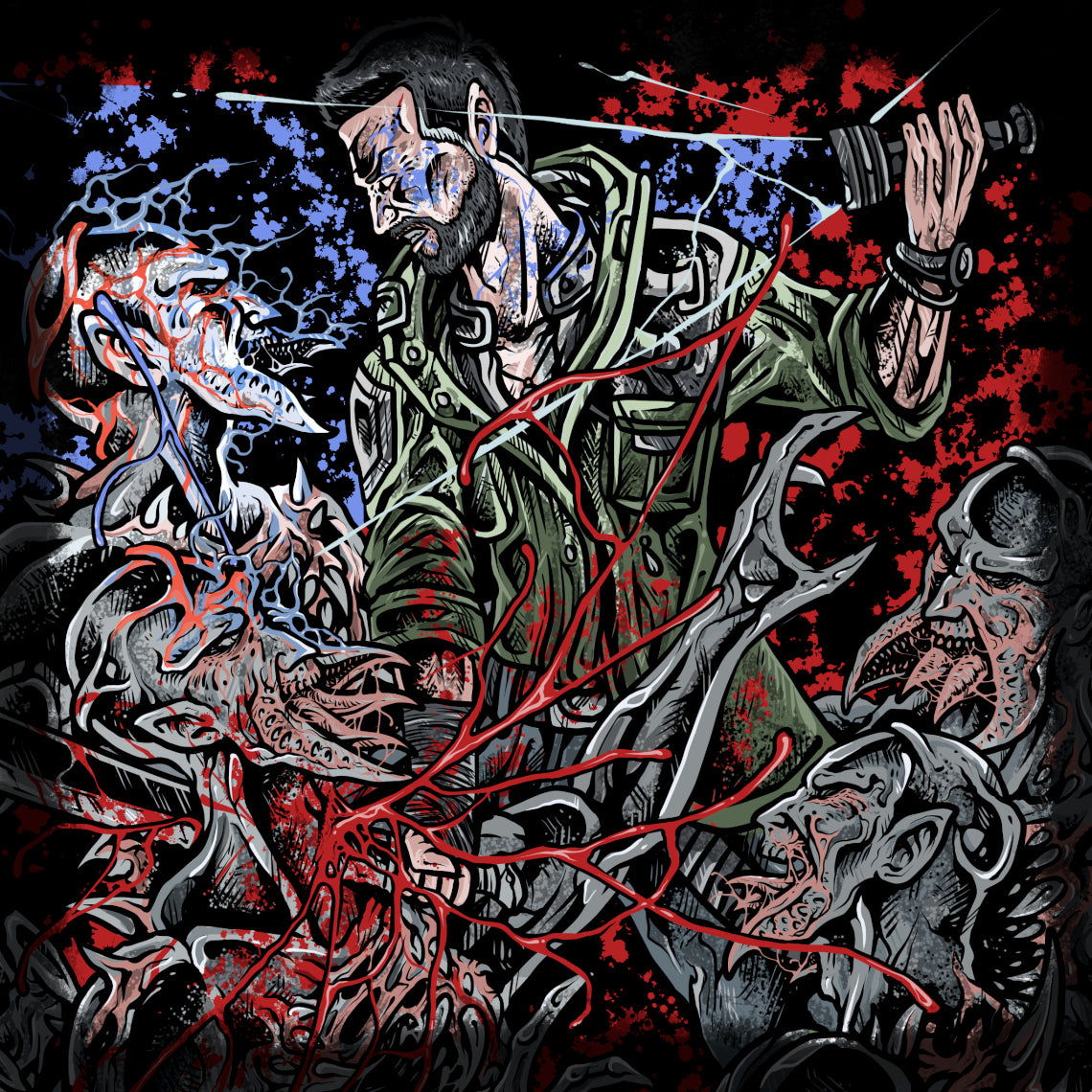 Artwork of Kyle Crane Volatile Hunt. Kyle Crane faces his deadliest challenge against the Volatiles. As night falls over Castor Woods, these hyper-evolved infected emerge, faster, stronger, and far more lethal than any other threat. Crane must rely on agility, UV light, and survival instincts to outmaneuver the horrors that dominate the darkness.