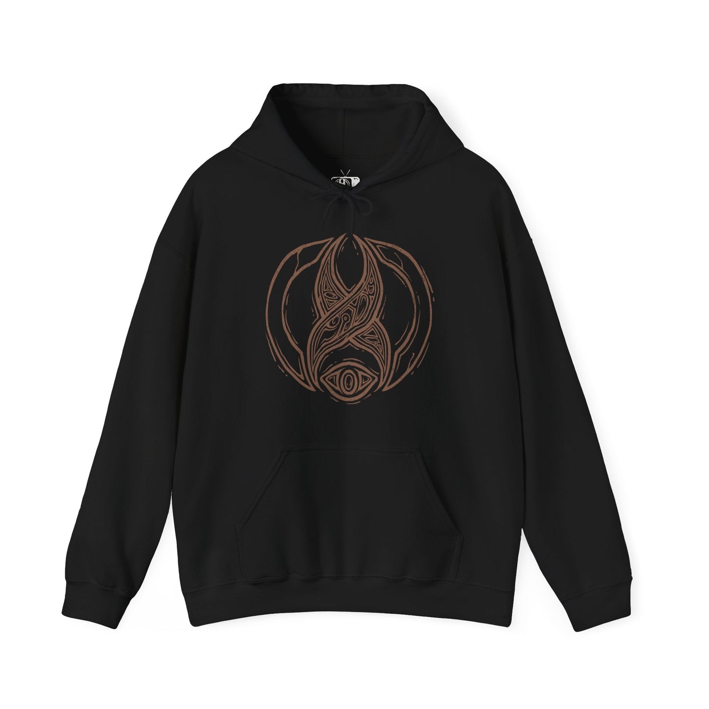 Image 4 of a Hooded Sweatshirt depicting Isaac Clarke facing a horde of Necromorphs in the shadowed corridors of the Ishimura, their elongated limbs reaching toward him as debris drifts in the air. Red emergency lights cast stark glows across twisted, alien forms. The design captures the terrifying atmosphere of Dead Space, embodying fear, mutation, and the claustrophobic terror of a ship overrun by the undead.