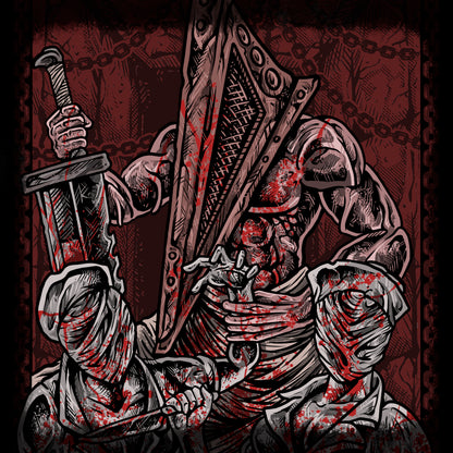 Concept Art of Pyramid Head. Few symbols of horror are as powerful as Pyramid Head and the haunting Bubble Head Nurses. Emerging from guilt, trauma, and repression, they transform Silent Hill into a living nightmare. Their design blends fear, symbolism, and disturbing beauty, making them enduring icons of psychological horror in gaming history.